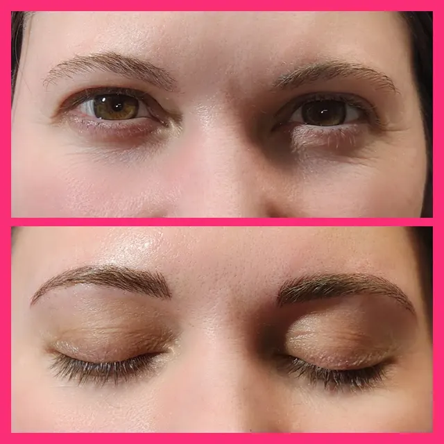iBrow Vixen transformation result